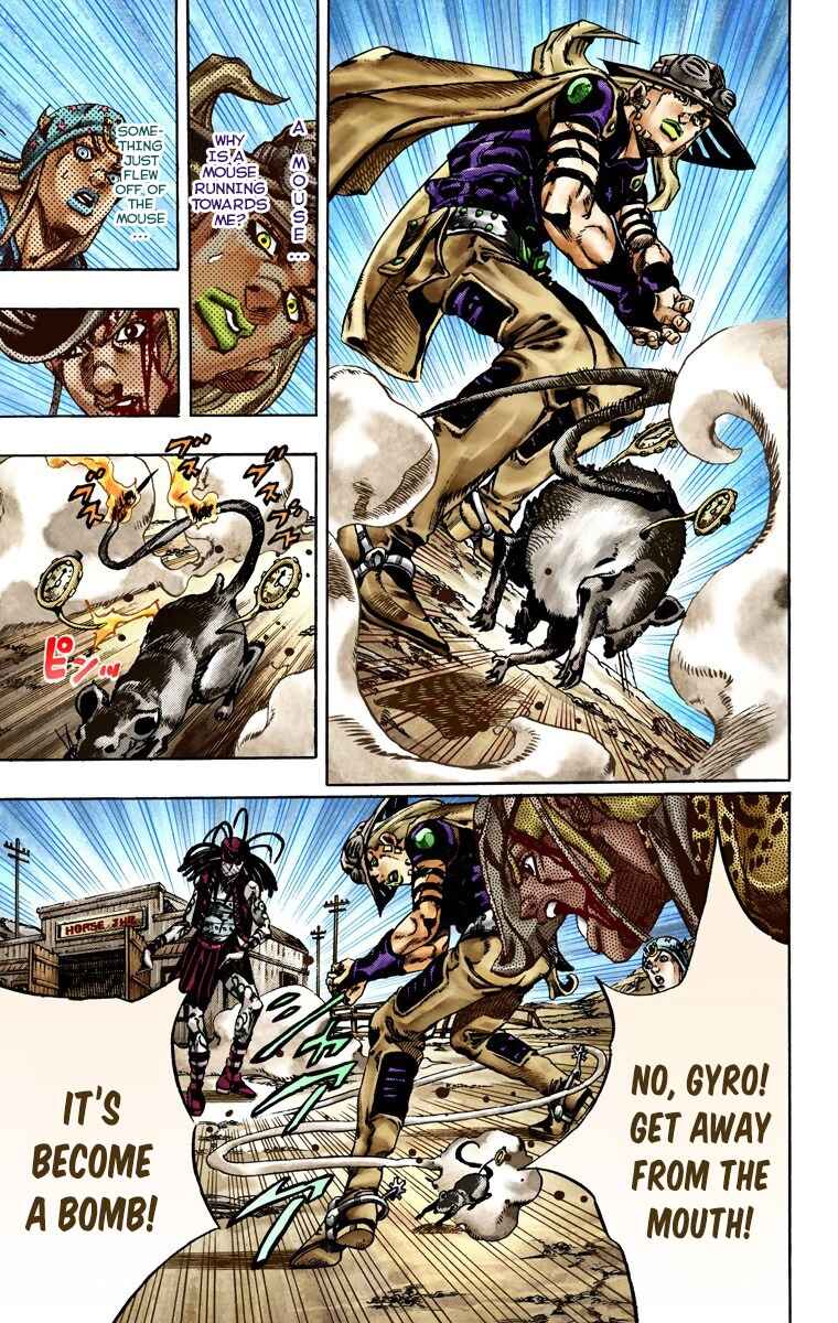 JoJo's Bizarre Adventure, Part 7: Steel Ball Run (Official Colored) Chapter 22 page 18