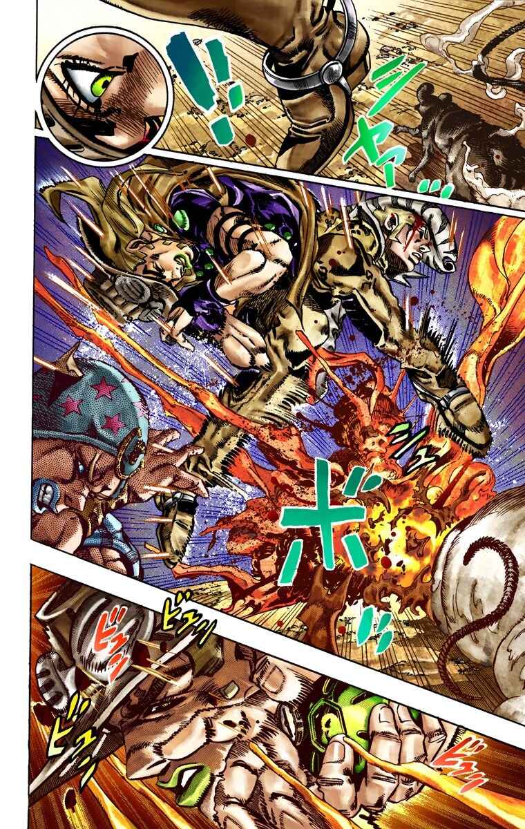 JoJo's Bizarre Adventure, Part 7: Steel Ball Run (Official Colored) Chapter 22 page 19