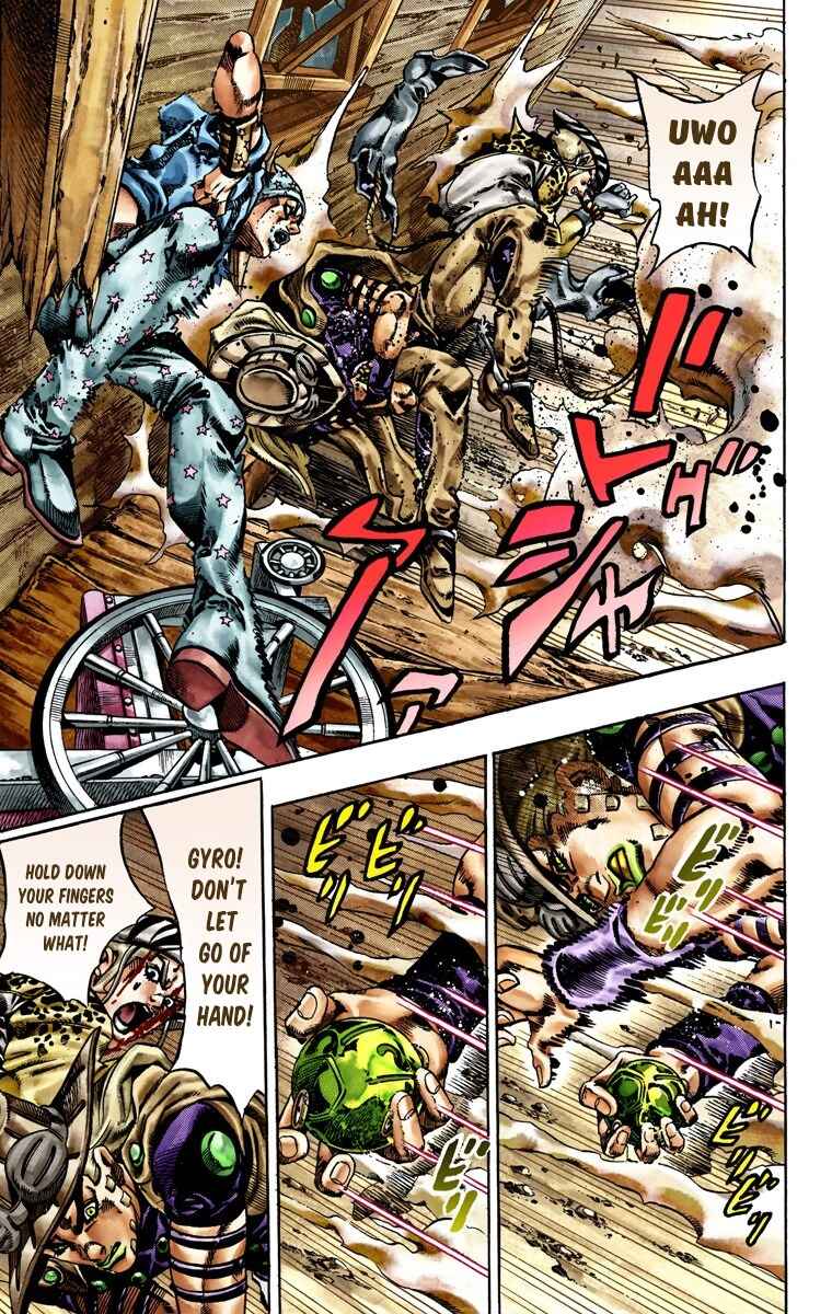 JoJo's Bizarre Adventure, Part 7: Steel Ball Run (Official Colored) Chapter 22 page 20