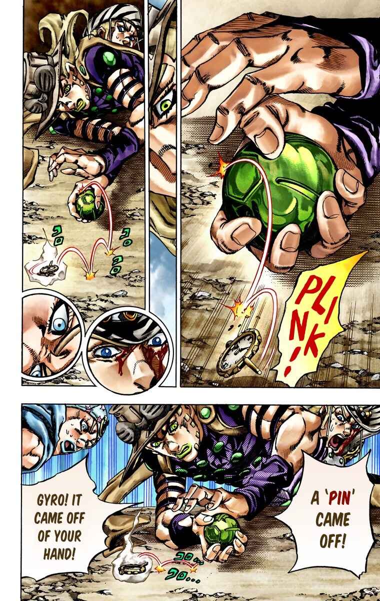 JoJo's Bizarre Adventure, Part 7: Steel Ball Run (Official Colored) Chapter 22 page 21