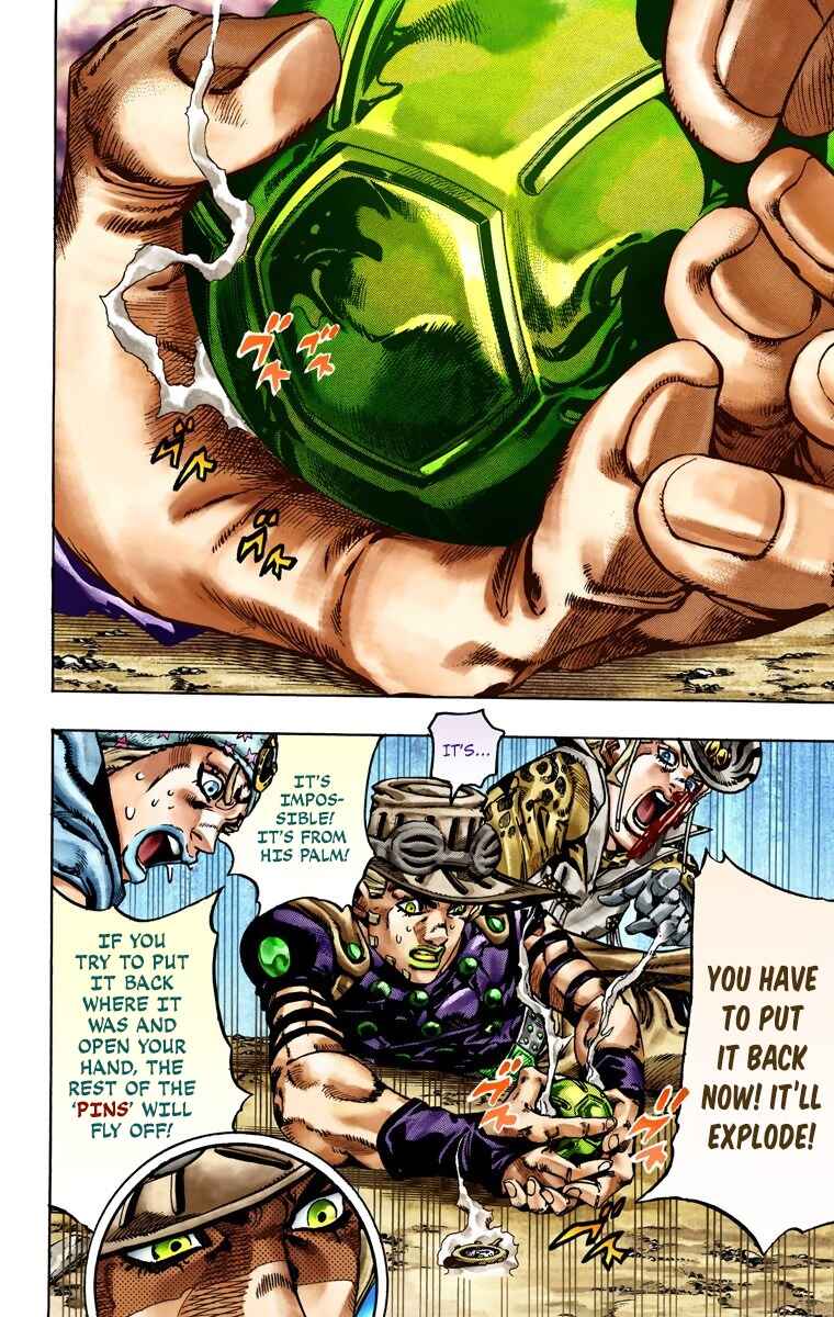 JoJo's Bizarre Adventure, Part 7: Steel Ball Run (Official Colored) Chapter 22 page 23