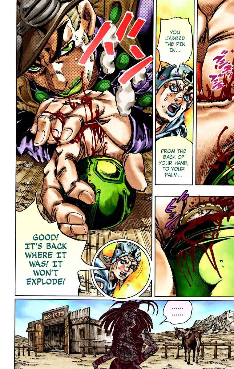 JoJo's Bizarre Adventure, Part 7: Steel Ball Run (Official Colored) Chapter 22 page 25