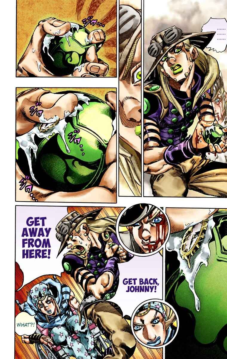 JoJo's Bizarre Adventure, Part 7: Steel Ball Run (Official Colored) Chapter 22 page 27