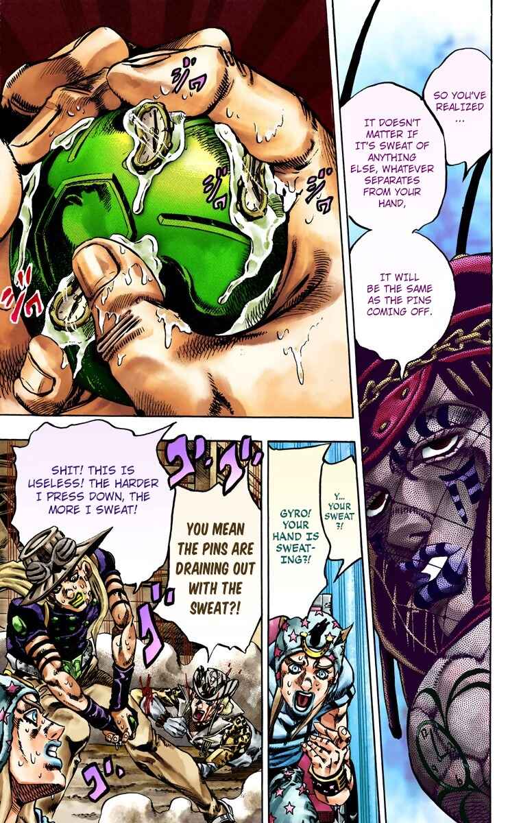JoJo's Bizarre Adventure, Part 7: Steel Ball Run (Official Colored) Chapter 22 page 28