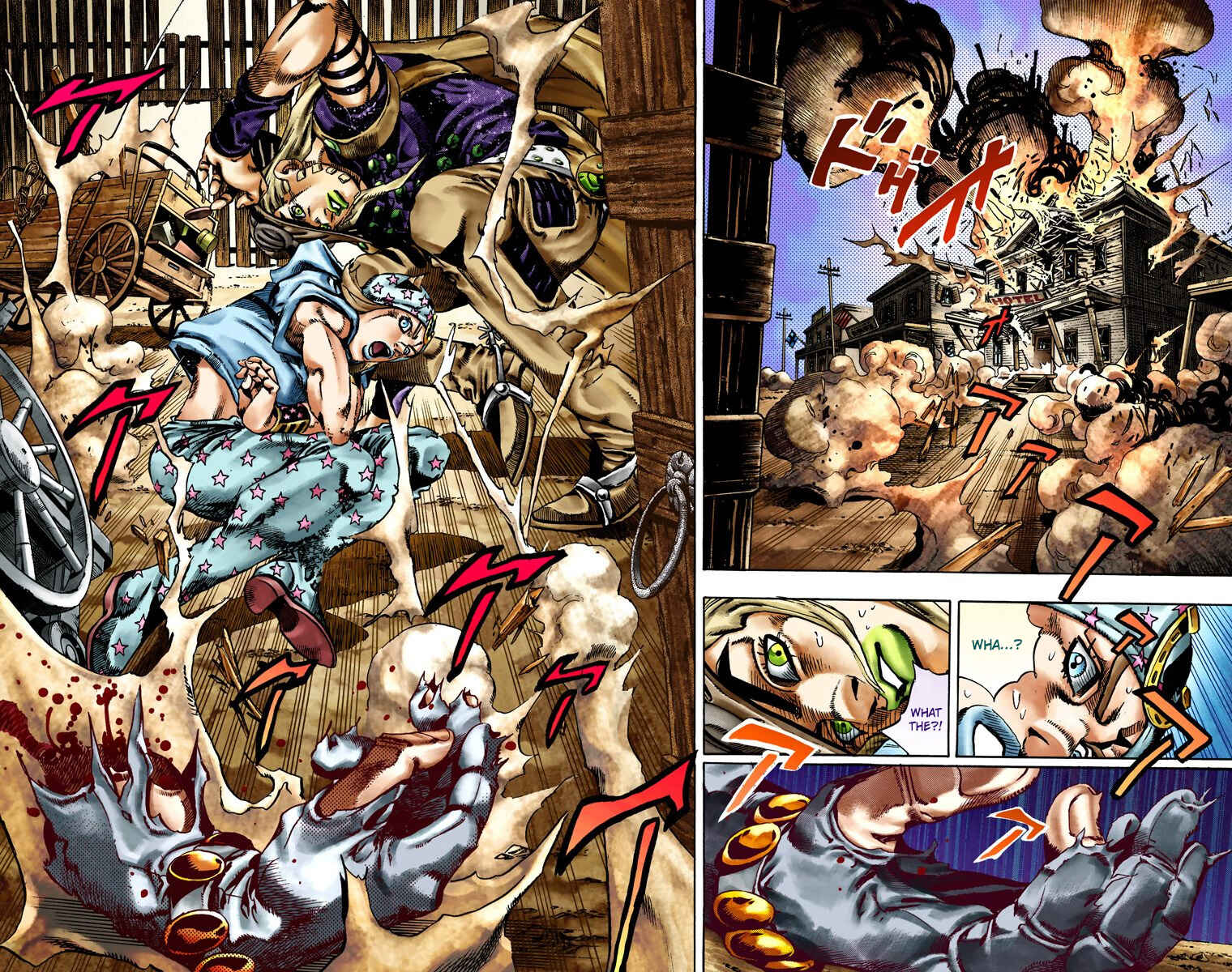 JoJo's Bizarre Adventure, Part 7: Steel Ball Run (Official Colored) Chapter 22 page 2
