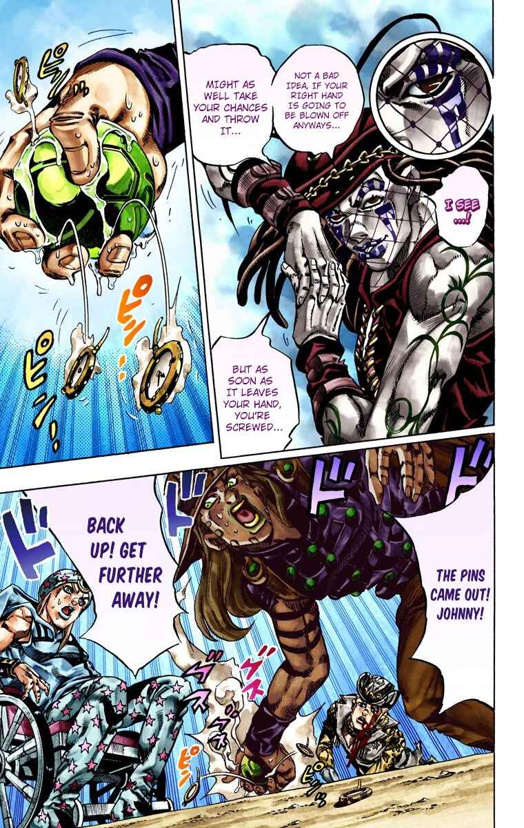 JoJo's Bizarre Adventure, Part 7: Steel Ball Run (Official Colored) Chapter 22 page 30