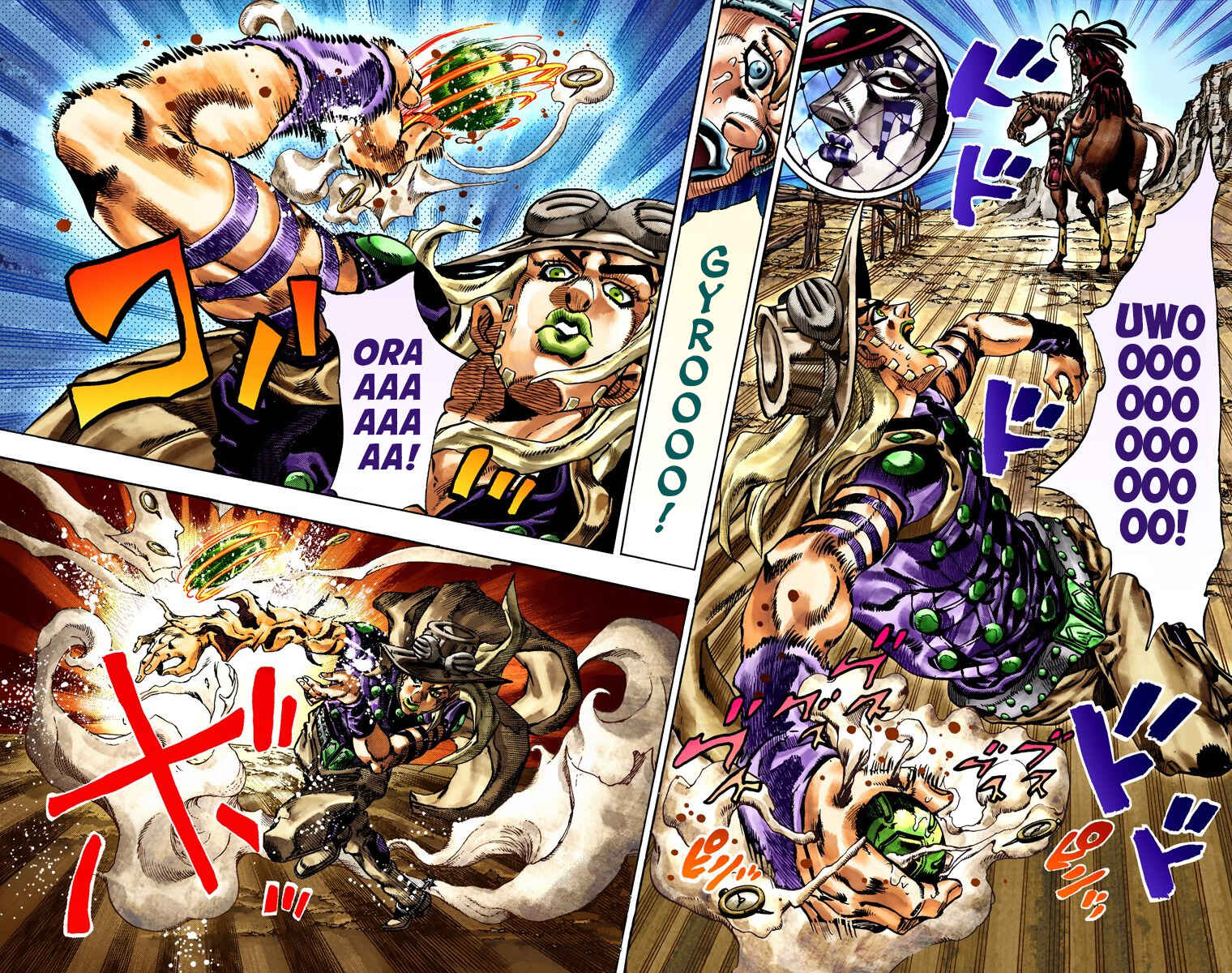 JoJo's Bizarre Adventure, Part 7: Steel Ball Run (Official Colored) Chapter 22 page 31