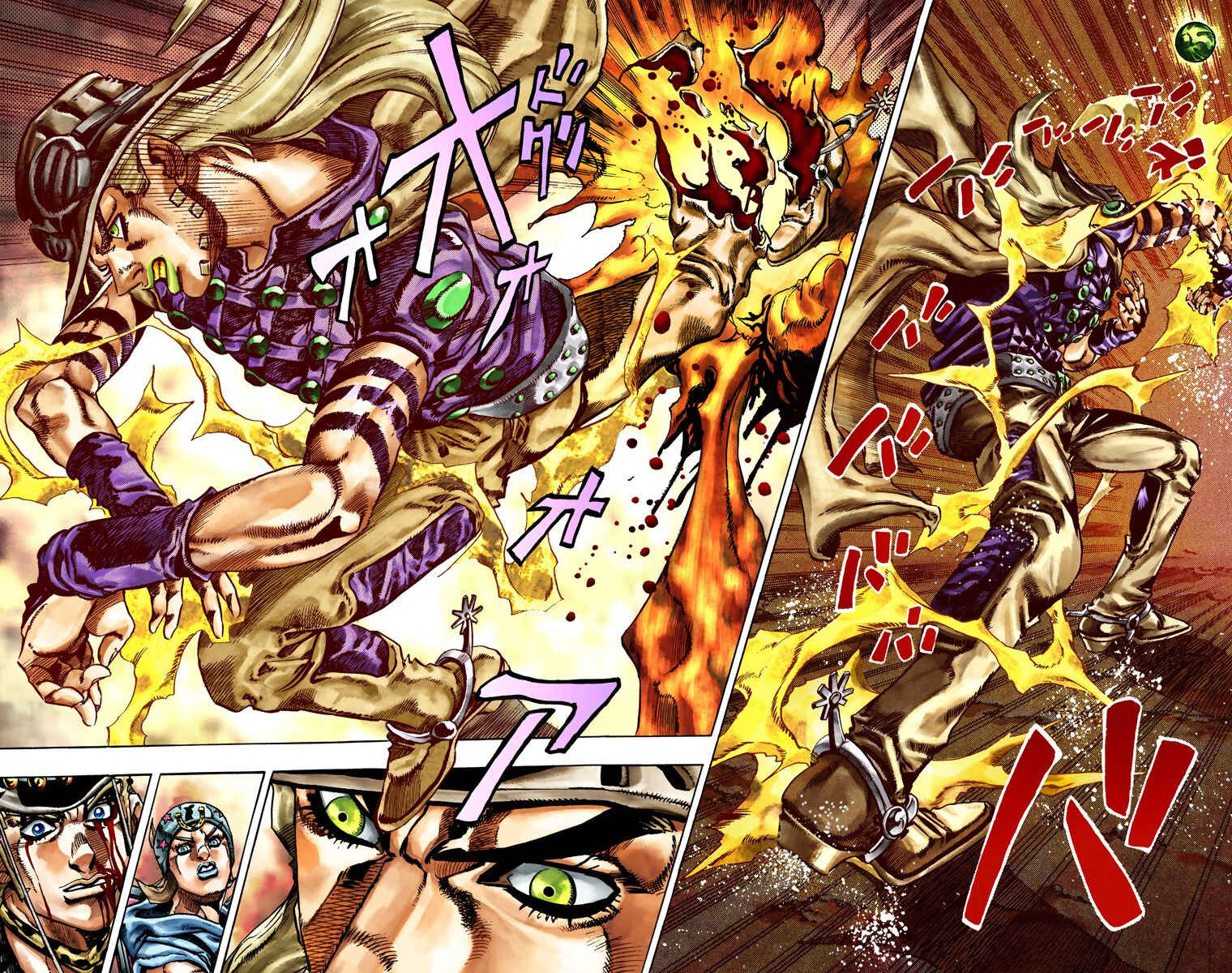 JoJo's Bizarre Adventure, Part 7: Steel Ball Run (Official Colored) Chapter 22 page 32