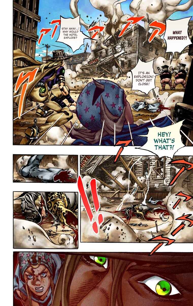 JoJo's Bizarre Adventure, Part 7: Steel Ball Run (Official Colored) Chapter 22 page 3