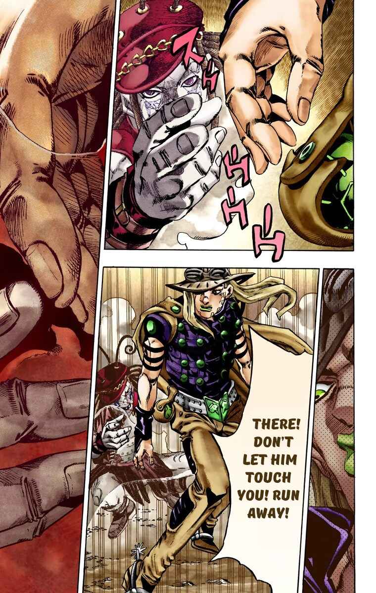 JoJo's Bizarre Adventure, Part 7: Steel Ball Run (Official Colored) Chapter 22 page 8