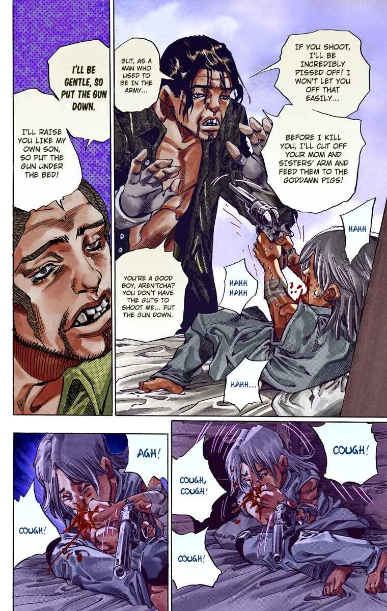 JoJo's Bizarre Adventure, Part 7: Steel Ball Run (Official Colored) Chapter 35 page 9