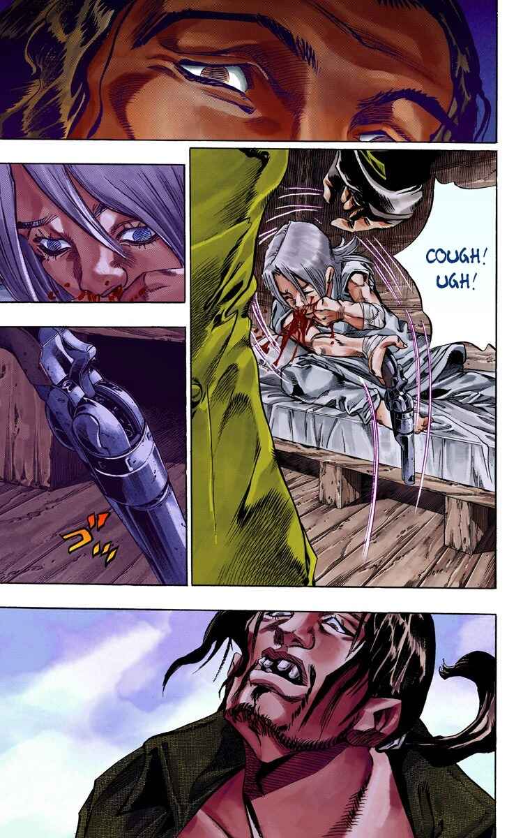 JoJo's Bizarre Adventure, Part 7: Steel Ball Run (Official Colored) Chapter 35 page 10