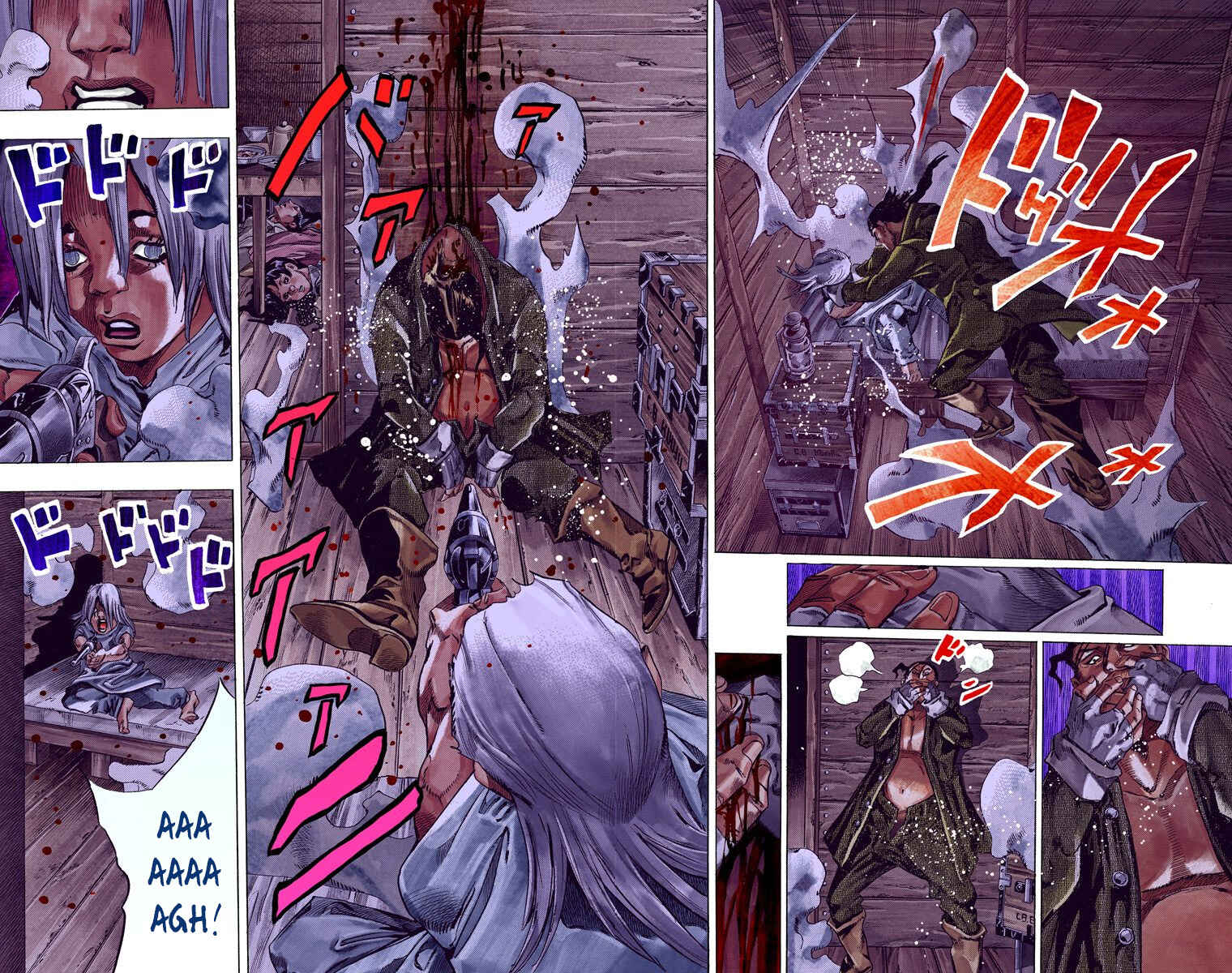 JoJo's Bizarre Adventure, Part 7: Steel Ball Run (Official Colored) Chapter 35 page 12