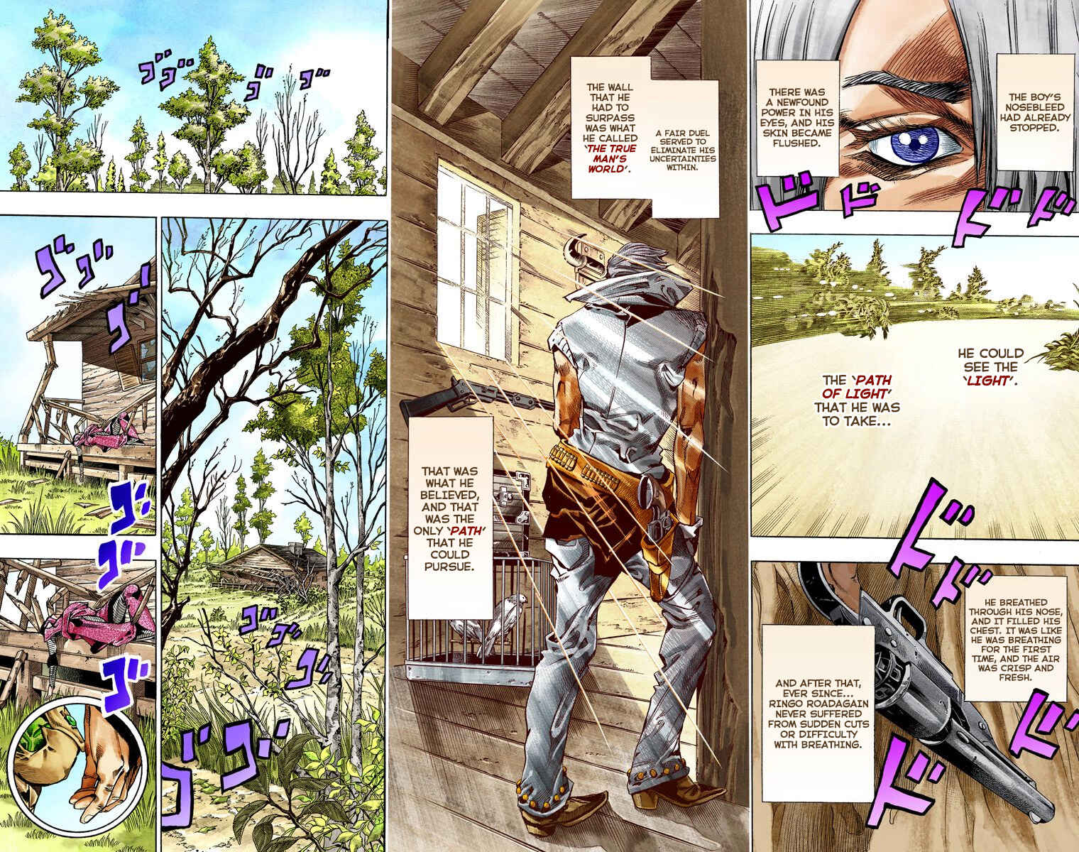 JoJo's Bizarre Adventure, Part 7: Steel Ball Run (Official Colored) Chapter 35 page 13
