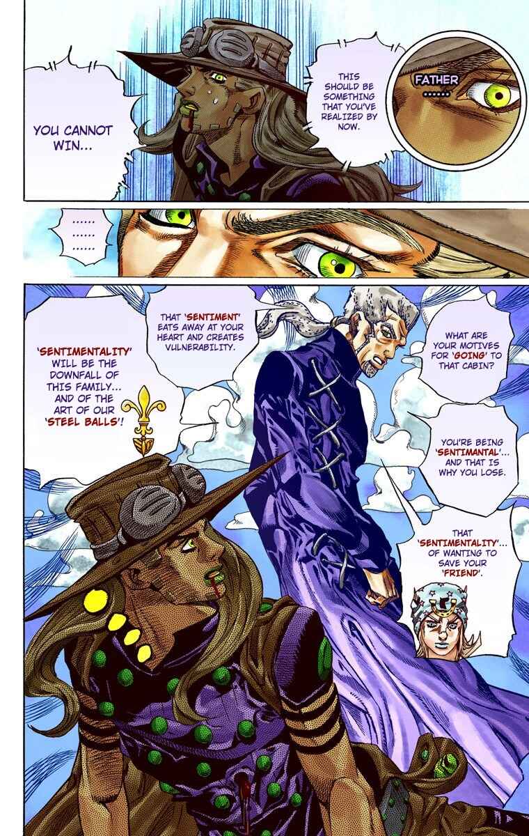 JoJo's Bizarre Adventure, Part 7: Steel Ball Run (Official Colored) Chapter 35 page 15