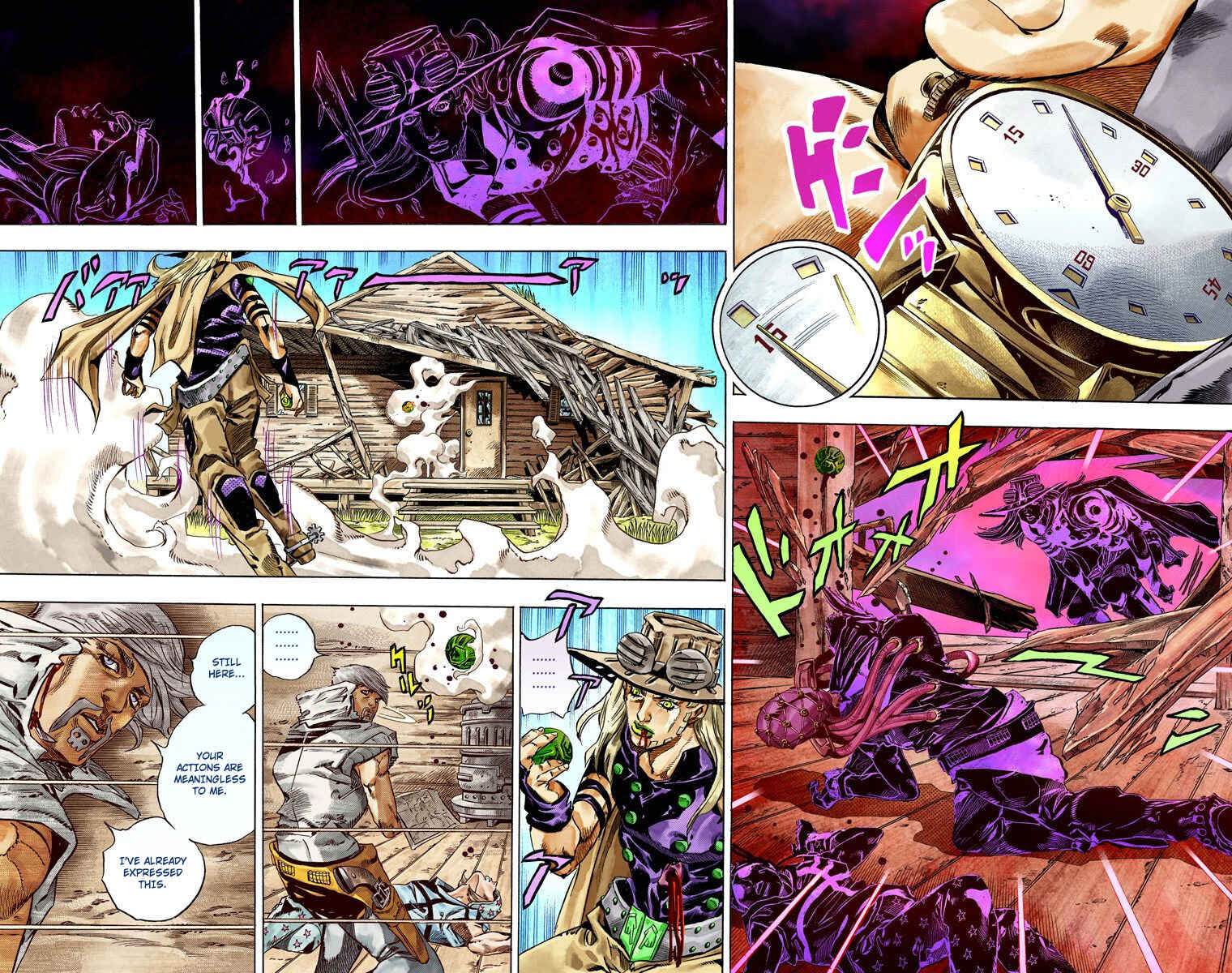 JoJo's Bizarre Adventure, Part 7: Steel Ball Run (Official Colored) Chapter 35 page 21