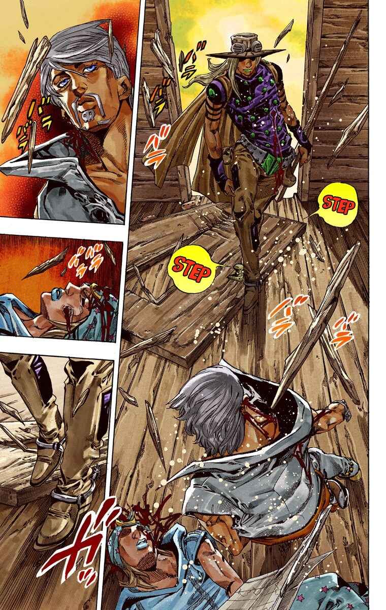 JoJo's Bizarre Adventure, Part 7: Steel Ball Run (Official Colored) Chapter 35 page 25