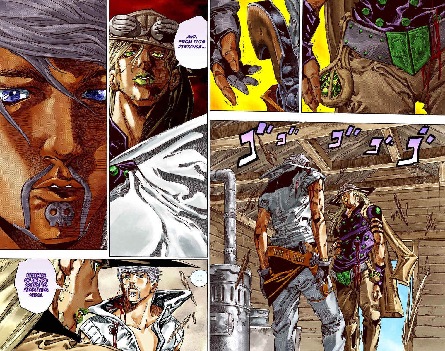 JoJo's Bizarre Adventure, Part 7: Steel Ball Run (Official Colored) Chapter 35 page 26