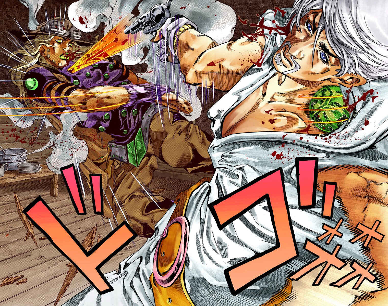 JoJo's Bizarre Adventure, Part 7: Steel Ball Run (Official Colored) Chapter 35 page 29
