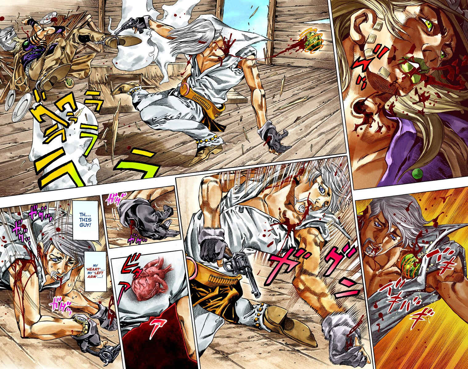 JoJo's Bizarre Adventure, Part 7: Steel Ball Run (Official Colored) Chapter 35 page 30