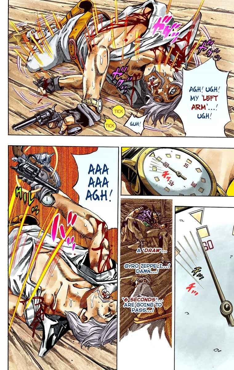 JoJo's Bizarre Adventure, Part 7: Steel Ball Run (Official Colored) Chapter 35 page 31