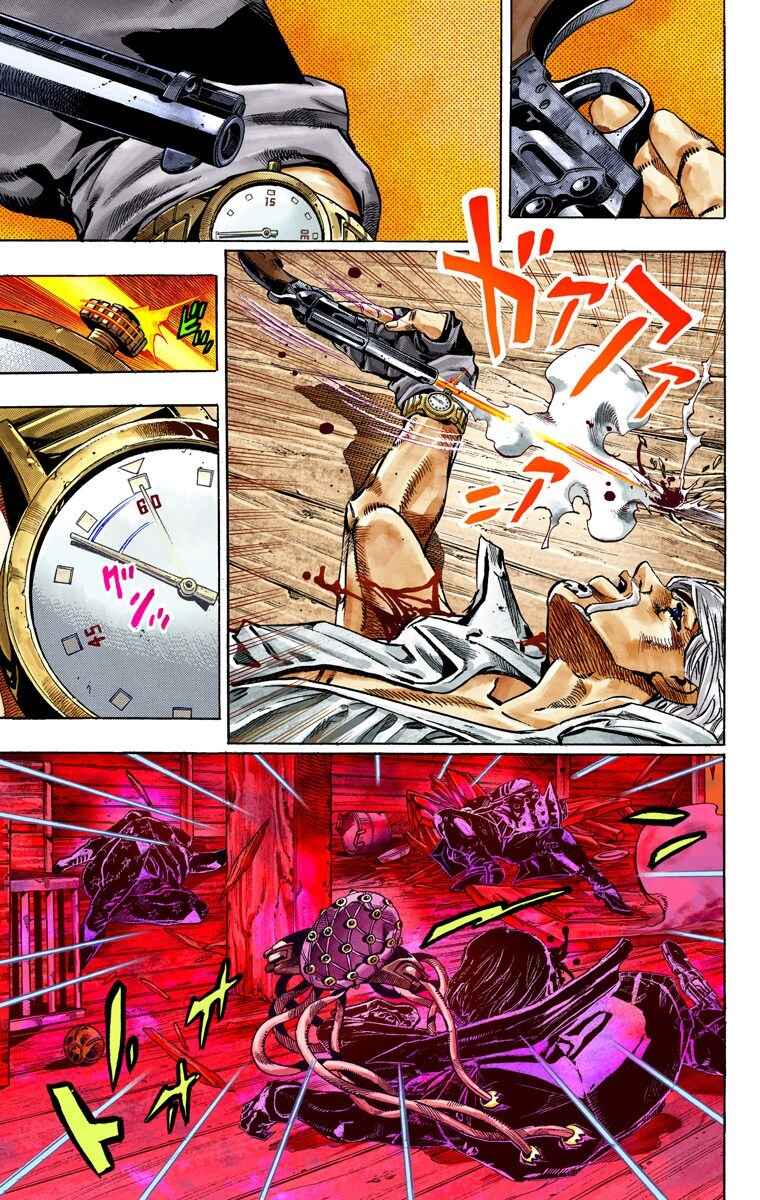 JoJo's Bizarre Adventure, Part 7: Steel Ball Run (Official Colored) Chapter 35 page 32