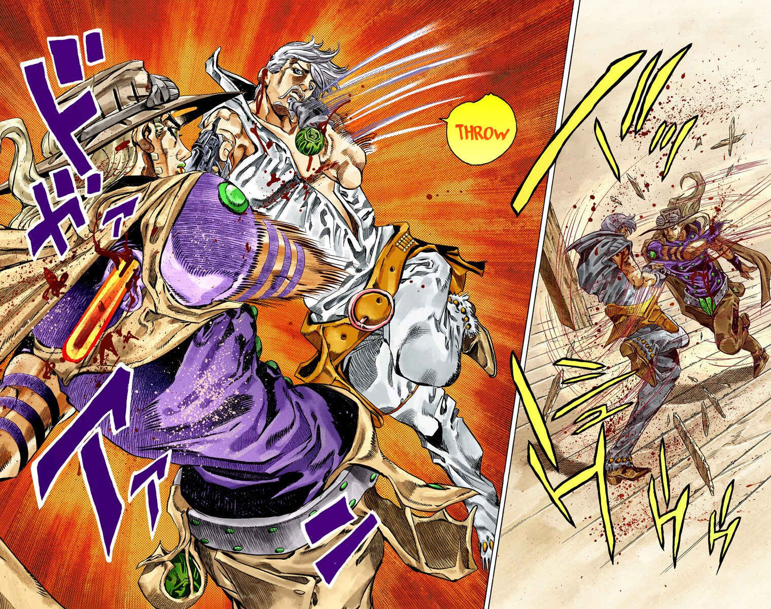 JoJo's Bizarre Adventure, Part 7: Steel Ball Run (Official Colored) Chapter 35 page 34