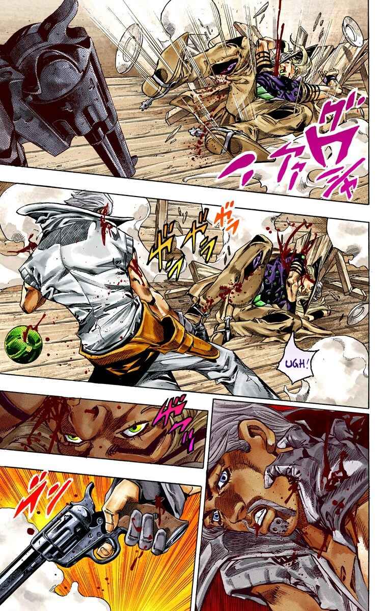 JoJo's Bizarre Adventure, Part 7: Steel Ball Run (Official Colored) Chapter 35 page 36