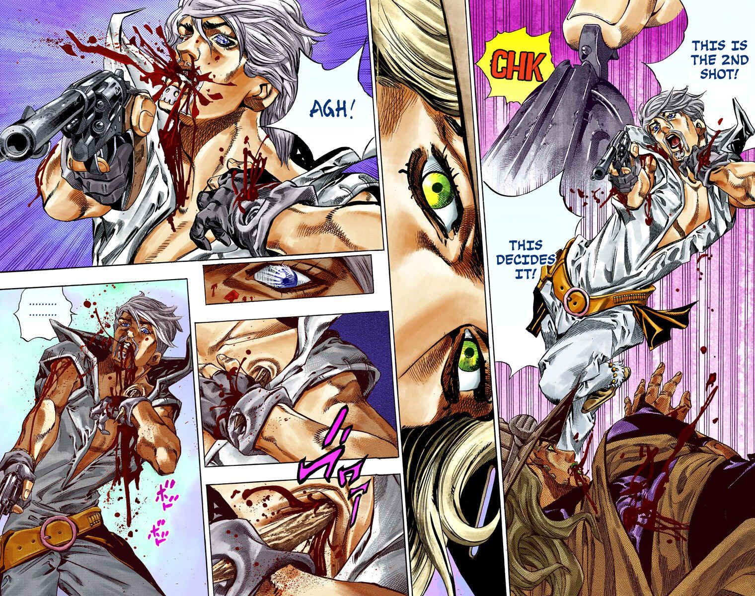 JoJo's Bizarre Adventure, Part 7: Steel Ball Run (Official Colored) Chapter 35 page 37
