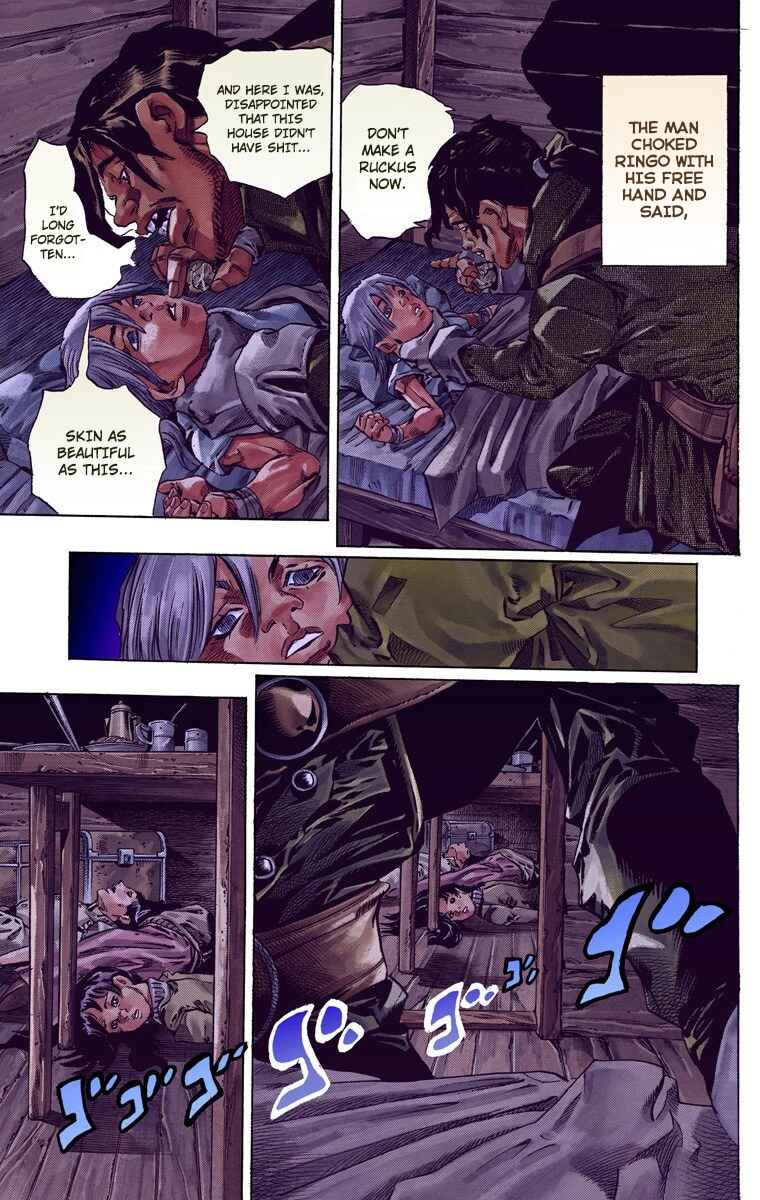 JoJo's Bizarre Adventure, Part 7: Steel Ball Run (Official Colored) Chapter 35 page 4