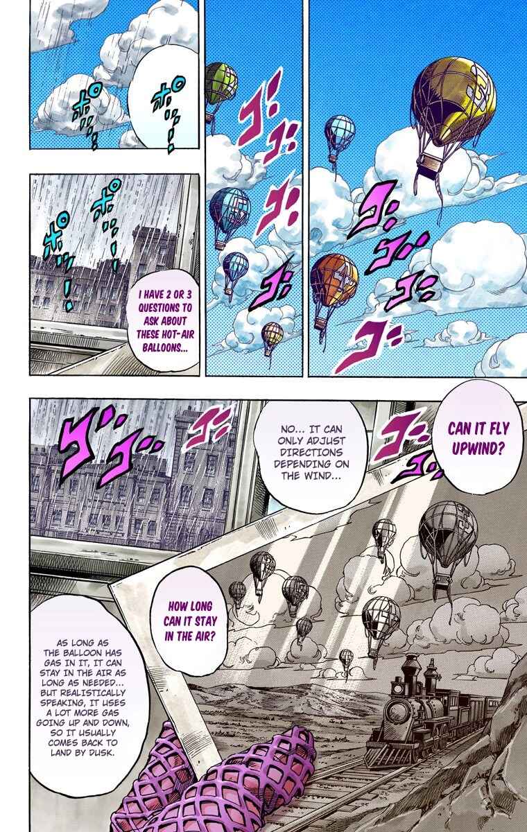 JoJo's Bizarre Adventure, Part 7: Steel Ball Run (Official Colored) Chapter 36 page 18