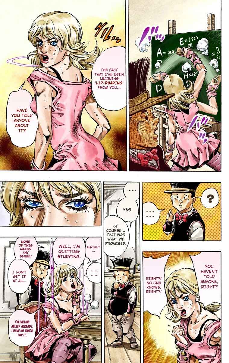 JoJo's Bizarre Adventure, Part 7: Steel Ball Run (Official Colored) Chapter 36 page 25