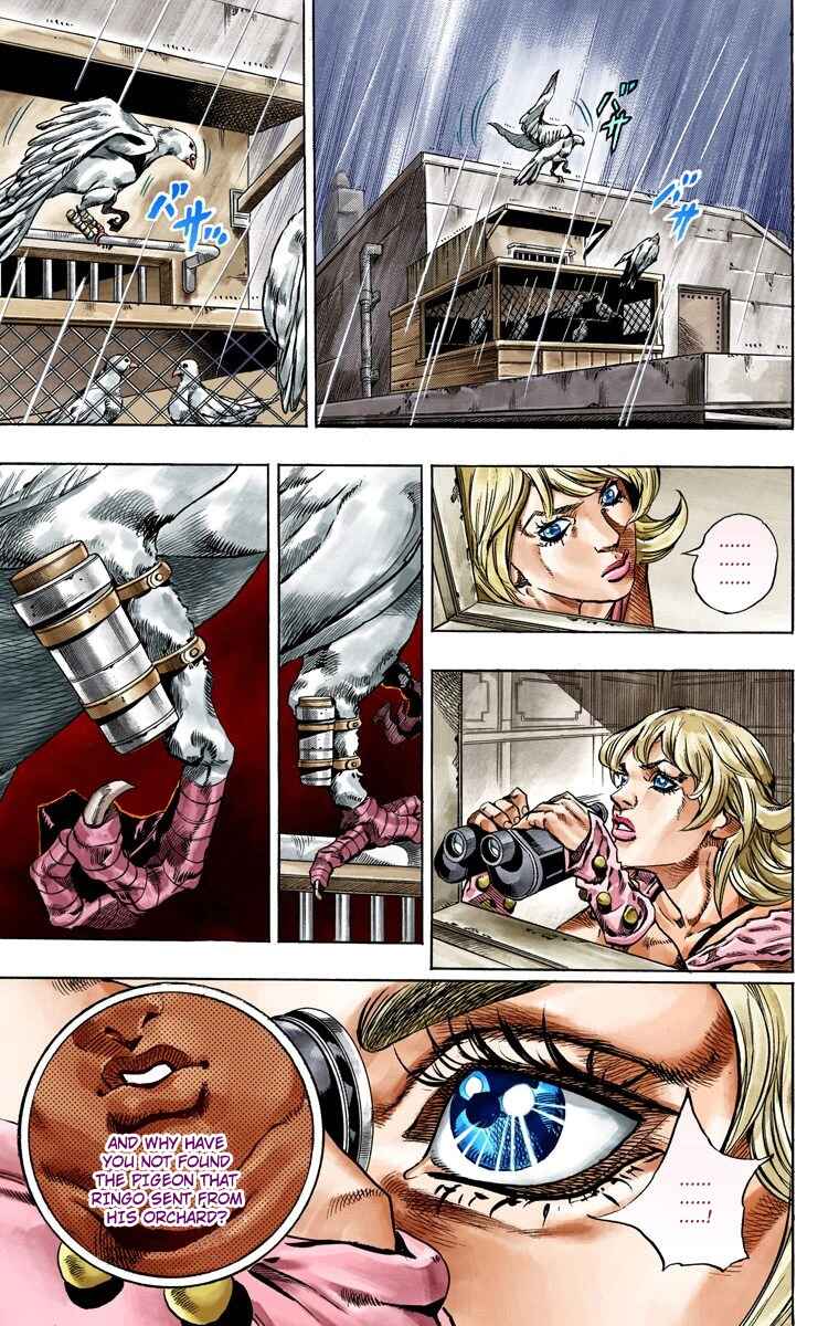 JoJo's Bizarre Adventure, Part 7: Steel Ball Run (Official Colored) Chapter 36 page 29