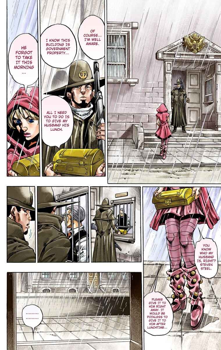 JoJo's Bizarre Adventure, Part 7: Steel Ball Run (Official Colored) Chapter 36 page 30