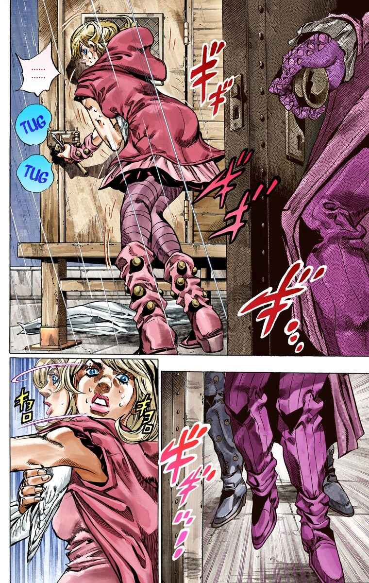 JoJo's Bizarre Adventure, Part 7: Steel Ball Run (Official Colored) Chapter 36 page 34