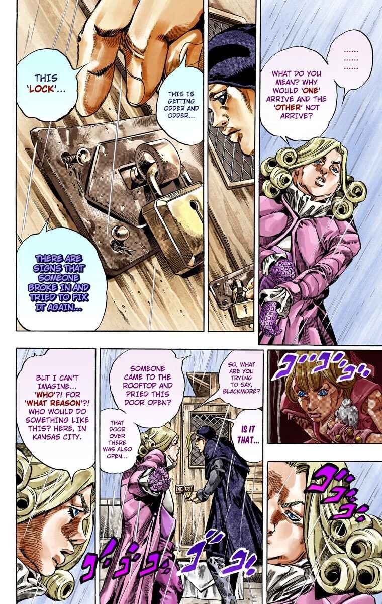 JoJo's Bizarre Adventure, Part 7: Steel Ball Run (Official Colored) Chapter 36 page 40