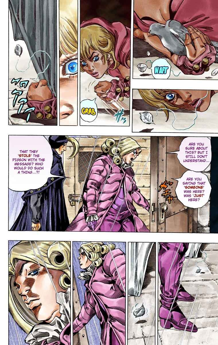 JoJo's Bizarre Adventure, Part 7: Steel Ball Run (Official Colored) Chapter 36 page 42