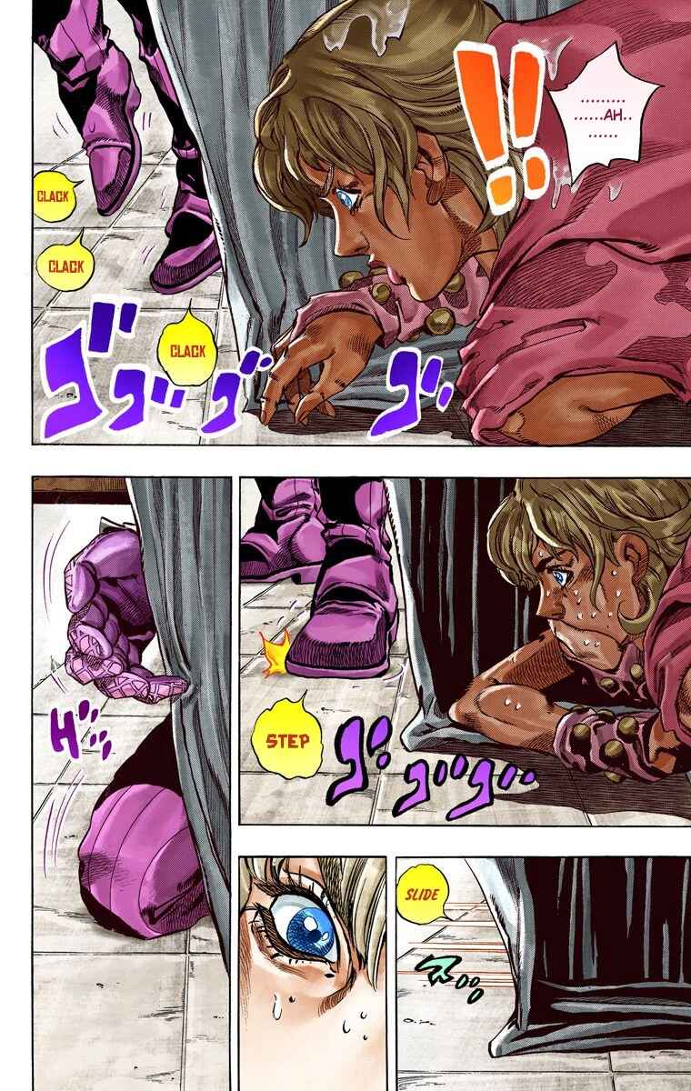 JoJo's Bizarre Adventure, Part 7: Steel Ball Run (Official Colored) Chapter 36 page 44