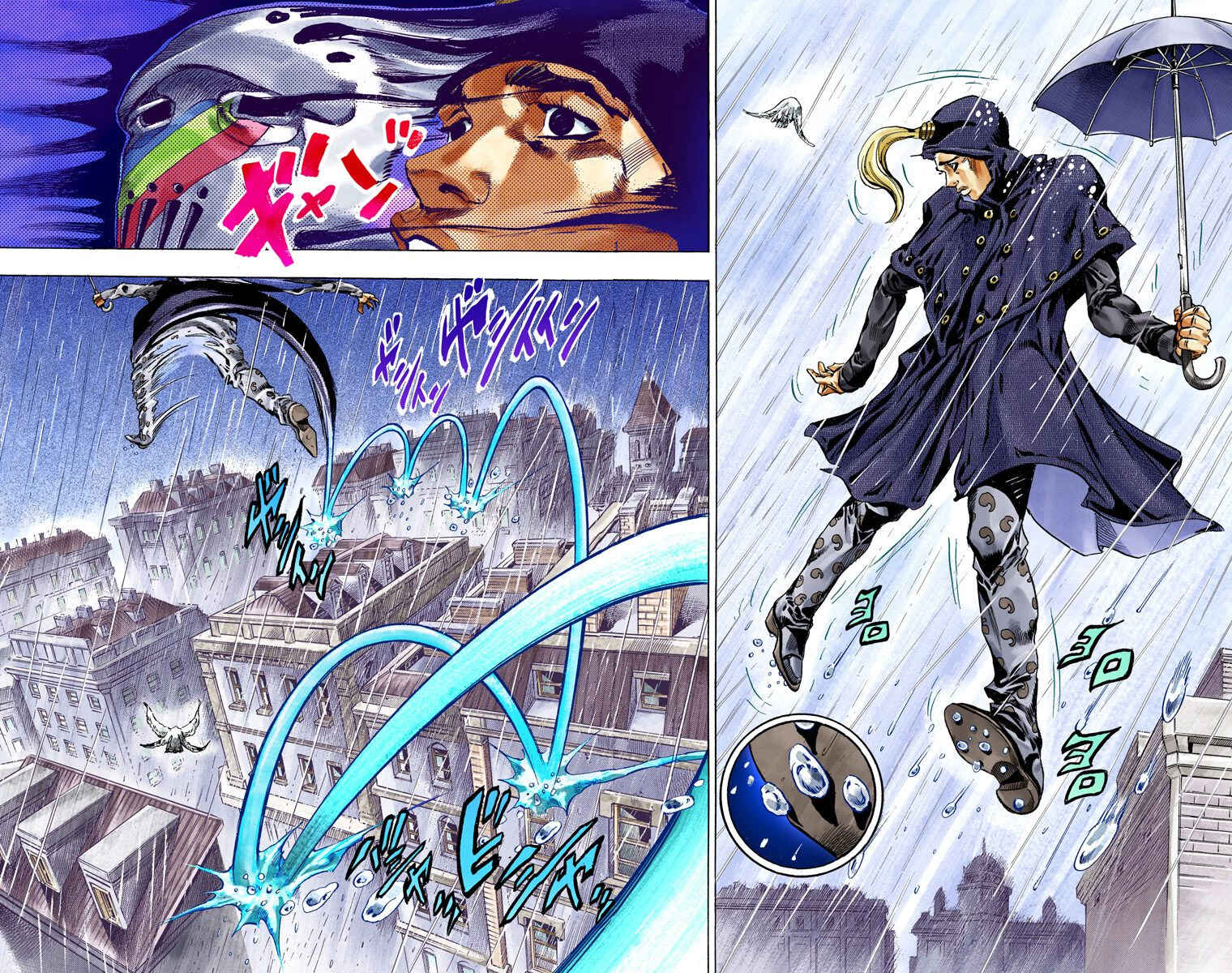 JoJo's Bizarre Adventure, Part 7: Steel Ball Run (Official Colored) Chapter 36 page 47