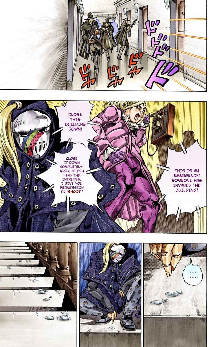 JoJo's Bizarre Adventure, Part 7: Steel Ball Run (Official Colored) Chapter 36 page 54