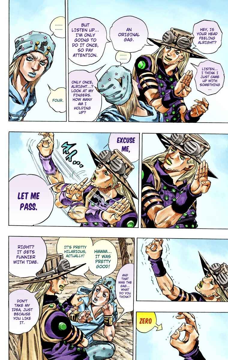 JoJo's Bizarre Adventure, Part 7: Steel Ball Run (Official Colored) Chapter 36 page 5