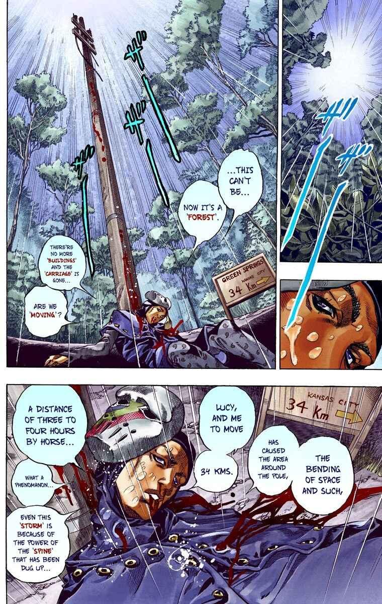 JoJo's Bizarre Adventure, Part 7: Steel Ball Run (Official Colored) Chapter 38 page 15