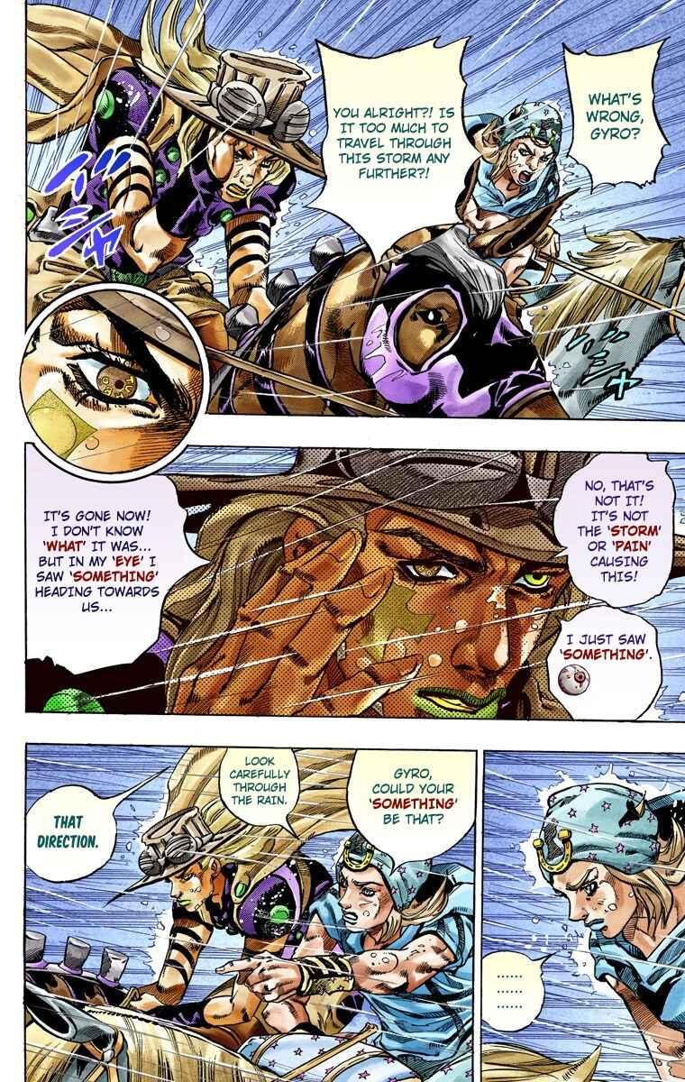 JoJo's Bizarre Adventure, Part 7: Steel Ball Run (Official Colored) Chapter 38 page 18