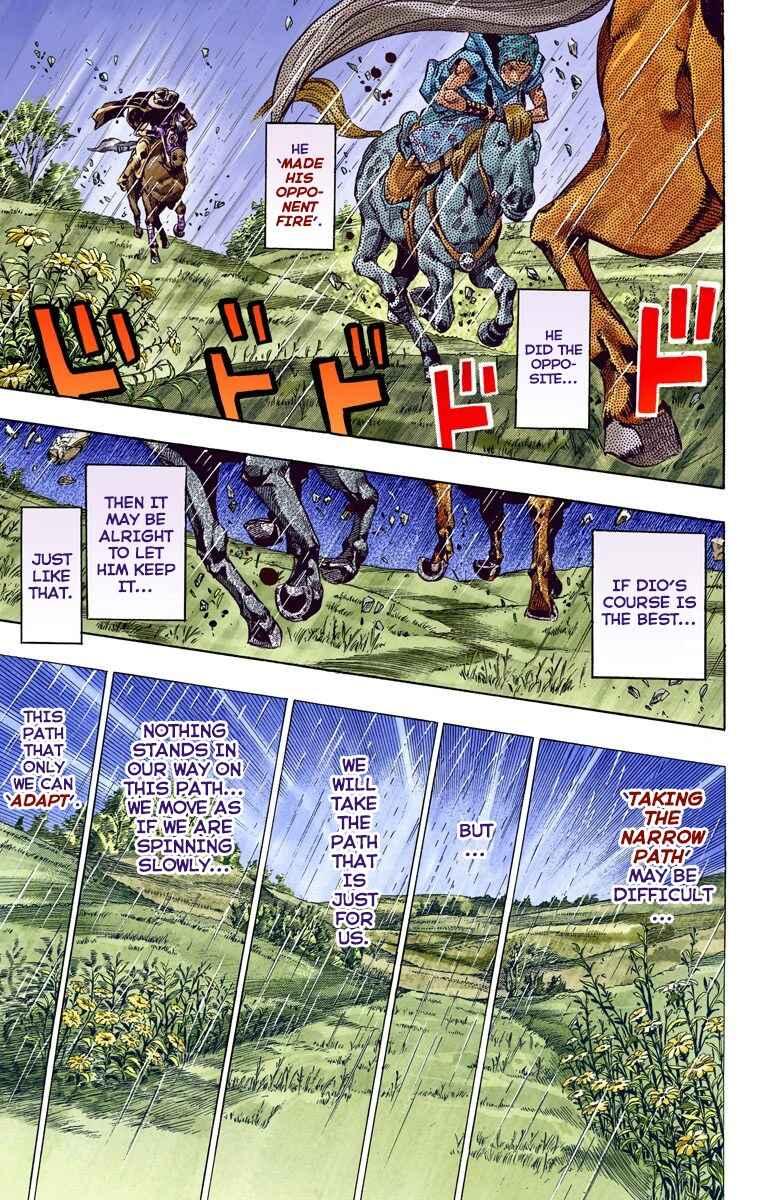 JoJo's Bizarre Adventure, Part 7: Steel Ball Run (Official Colored) Chapter 38 page 38