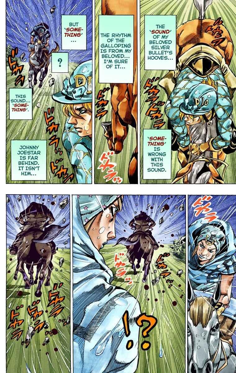 JoJo's Bizarre Adventure, Part 7: Steel Ball Run (Official Colored) Chapter 38 page 41