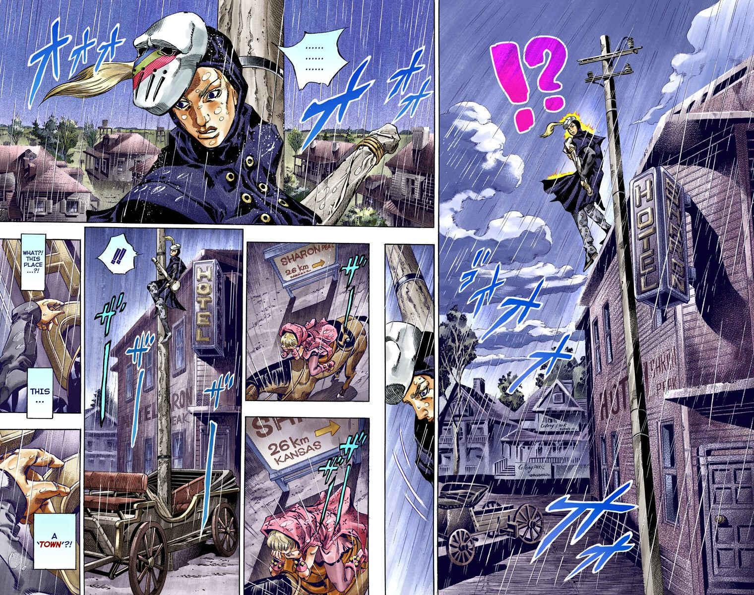 JoJo's Bizarre Adventure, Part 7: Steel Ball Run (Official Colored) Chapter 38 page 7