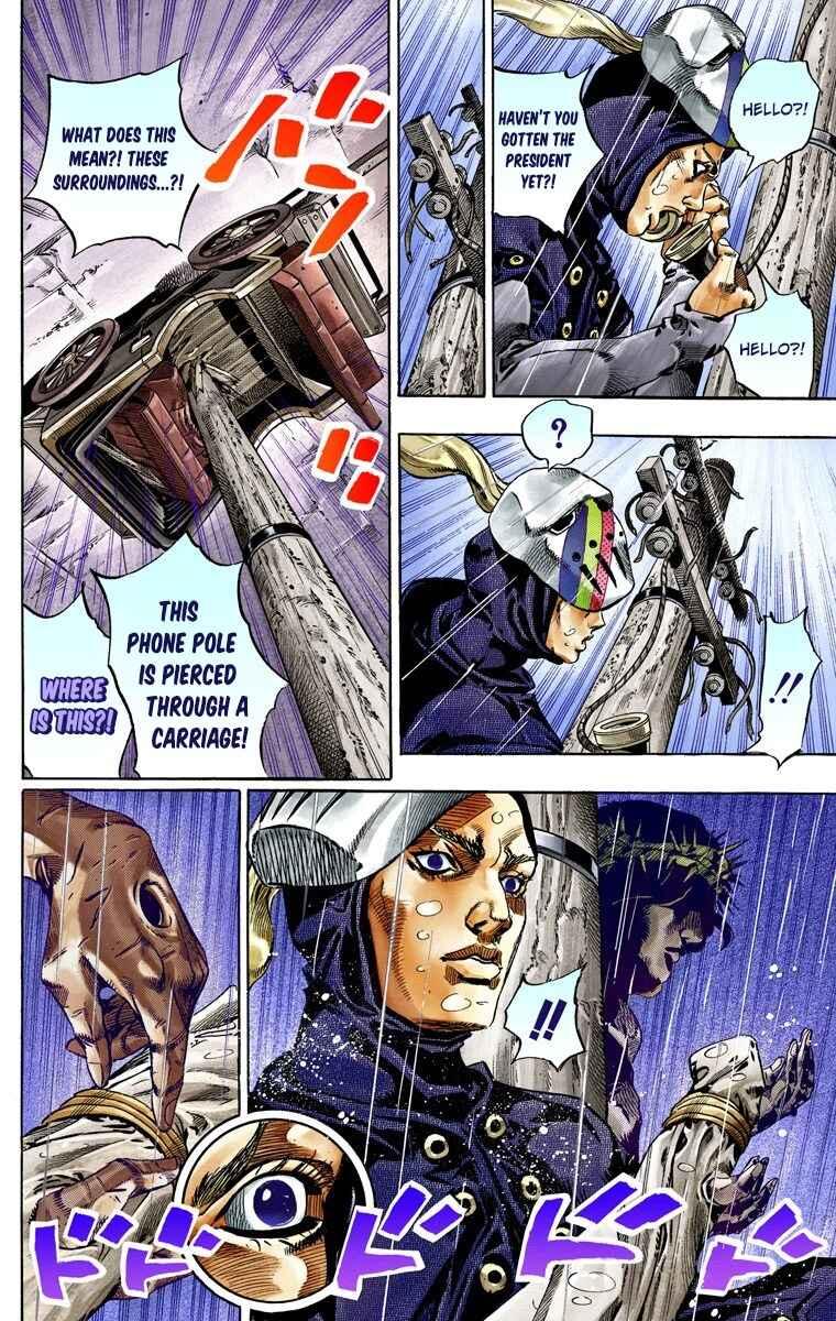 JoJo's Bizarre Adventure, Part 7: Steel Ball Run (Official Colored) Chapter 38 page 8