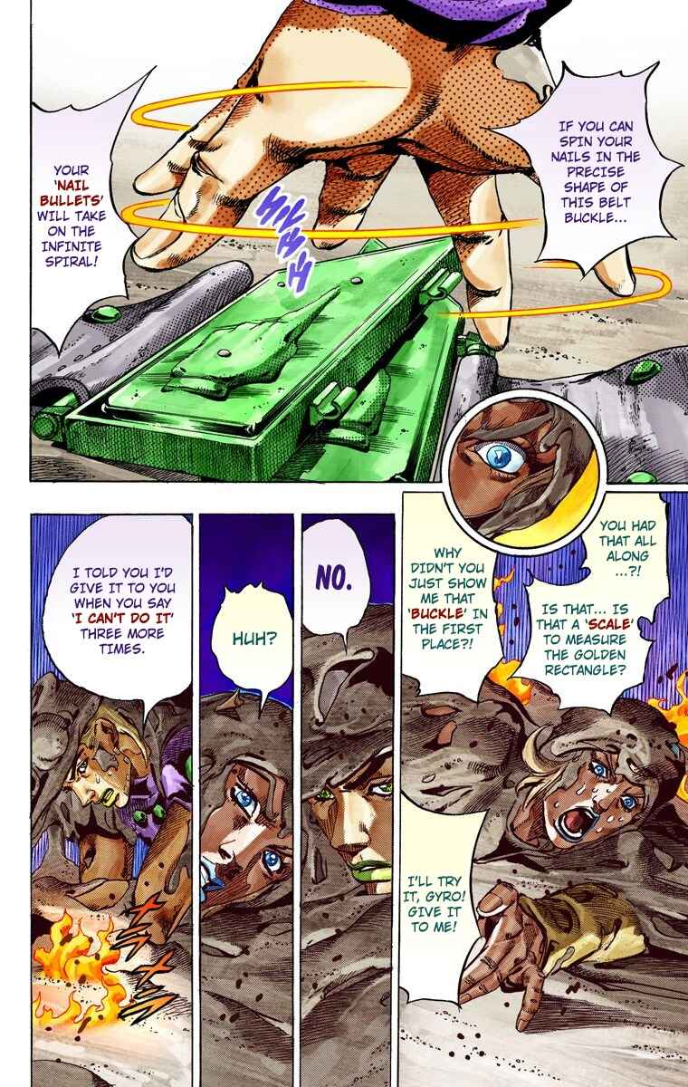 JoJo's Bizarre Adventure, Part 7: Steel Ball Run (Official Colored) Chapter 43 page 12