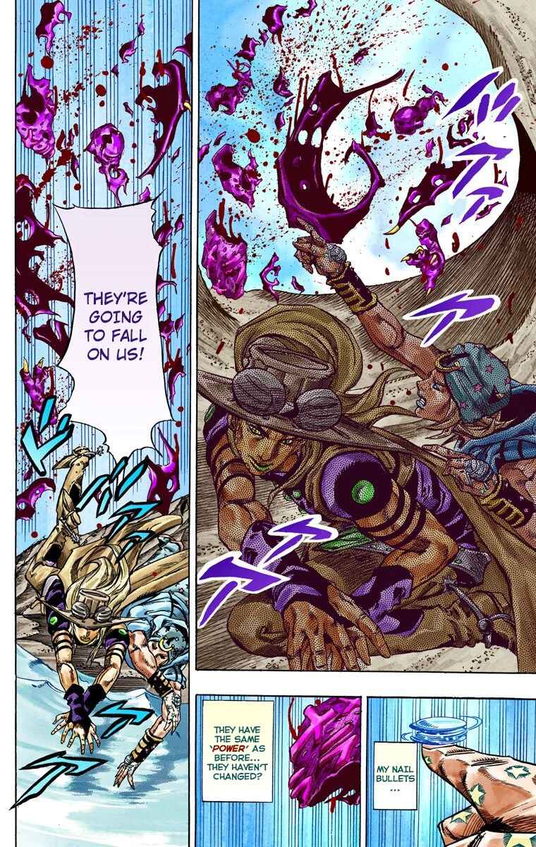 JoJo's Bizarre Adventure, Part 7: Steel Ball Run (Official Colored) Chapter 43 page 15