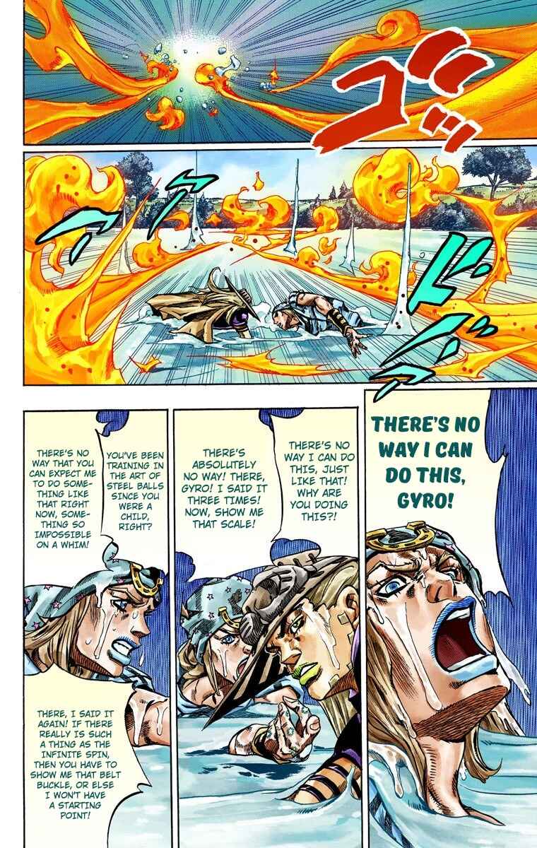 JoJo's Bizarre Adventure, Part 7: Steel Ball Run (Official Colored) Chapter 43 page 17